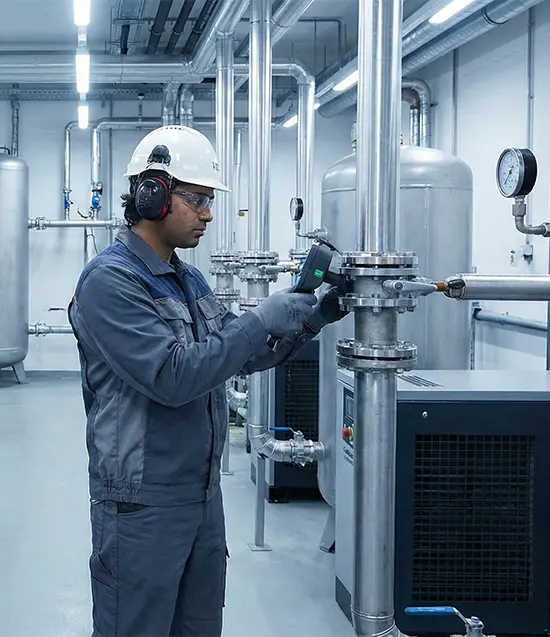 Compressed Air Leakage Testing services